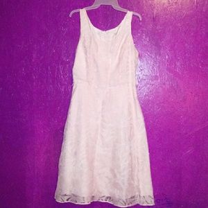 Light Pink Lace Flower Sundress